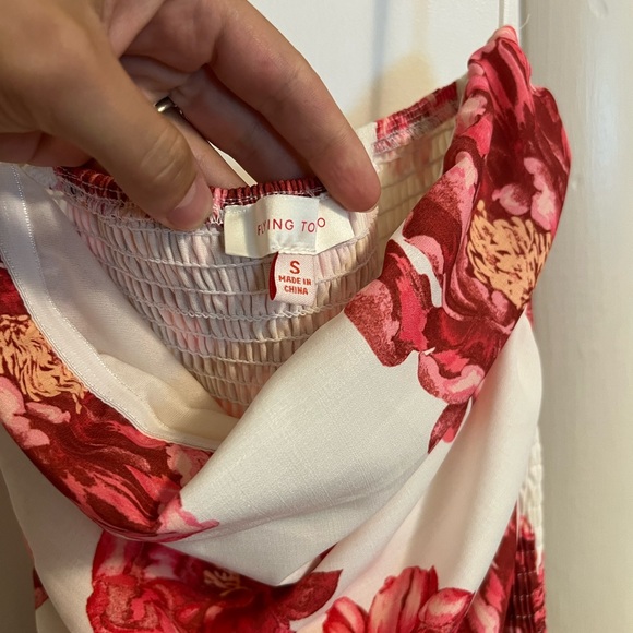 Flying Tomato Pink and White Floral Maxi Dress - Picture 2 of 4